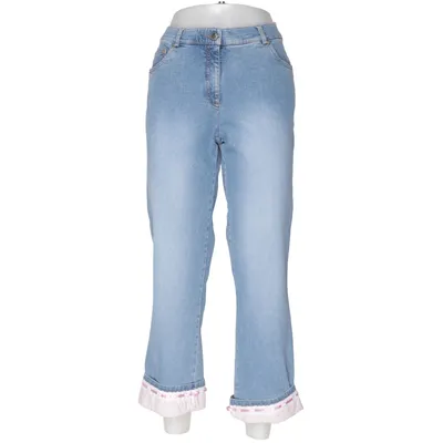 Trekvartsbyxor (Blå, Rosa, Vit) från Apart Bomull, Elastan, Polyester, Viskos