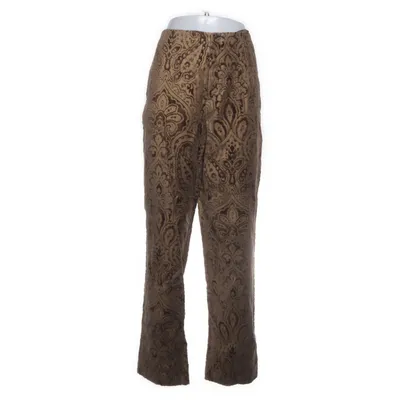 Pantalon (Marron, Multicolore) de Linda Allard Ellen Tracy Coton