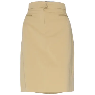 Kjol (Beige) från Oui Set Acetat, Elastan, Polyester