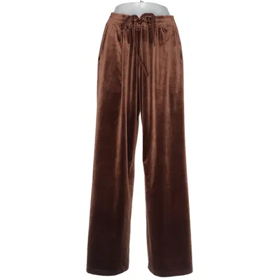 Palazzo broek (Bruin) van Uniqlo Elastaan, Gerecycled polyester