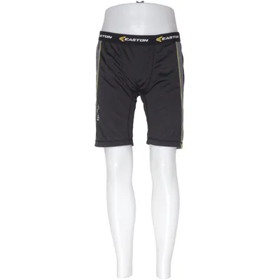 Kompressionsshorts (Sort, Grå, Gul) fra Easton Bambus, Polyester
