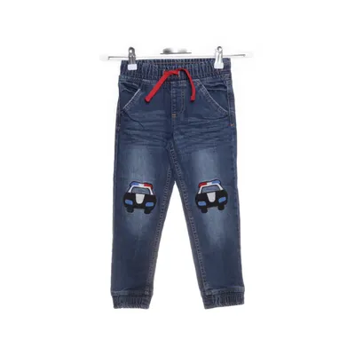Jeans (Blue, Multicolored) from Kiki & Koko Cotton, Elastane, Polyester