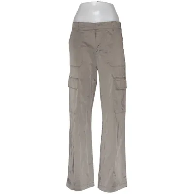 Cargo pants (Green) from Zara Cotton, Elastane, Polyester