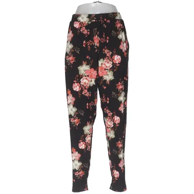 Broek (Zwart, Meerkleurig) van VRS Woman Elastaan, Polyester