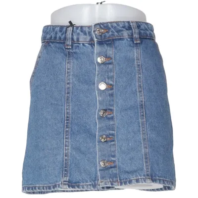 Denim skirt (Blue) from Mango Denim Organic cotton