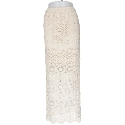 Maxi rok (Beige) van Exquiss's Katoen, Polyester
