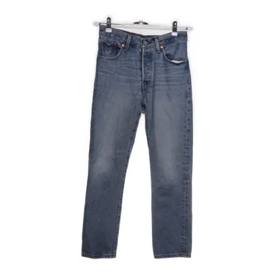 Spijkerbroek (Blauw) van Levi's Premium Katoen