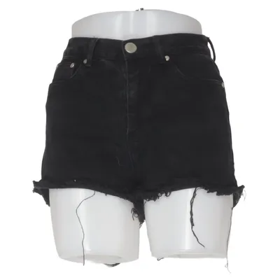 Short en jean (Noir) de Princess Polly Coton, Polyester