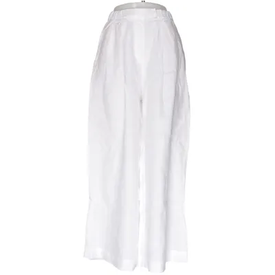 Palazzo pants (White) from Oysho Linen