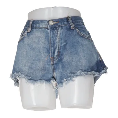 Jeansshorts (Blå) från One Teaspoon Bomull
