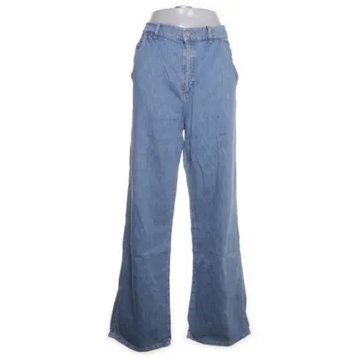 Spijkerbroek (Blauw) van Massimo Dutti Katoen
