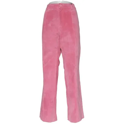 Pantalon en velours (Rose) de Lecomte Acétate, Cuir