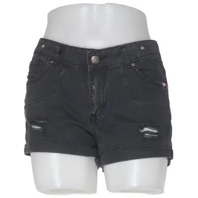 Short en jean (Gris) de Wiya Coton