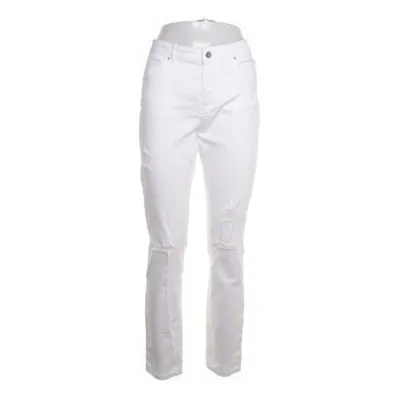 Spijkerbroek (Wit) van H&M Katoen, Elastaan, Polyester