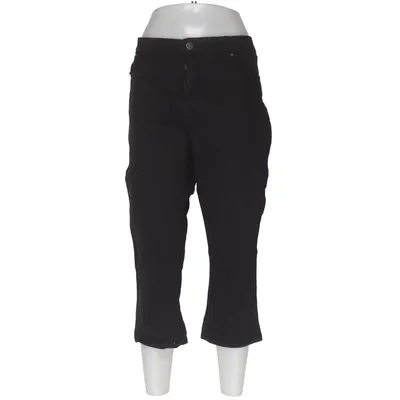 Three-quarter pants (Black) from Janina Cotton, Elastane