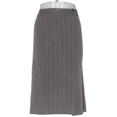 Jupe (Gris) de Brandtex Acrylique, Élasthane, Polyester, Viscose
