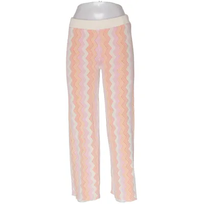 Pantalon patte d'éléphant (Rose, Orange, Multicolore) de Shein Viscose
