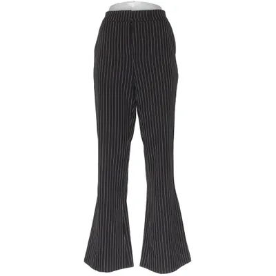 Suit pants (Black, White) from Monica Geuze x NA-KD Polyester, Viscose