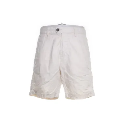 Korte broek (Beige) van Visual Clothing Project Katoen, Linnen