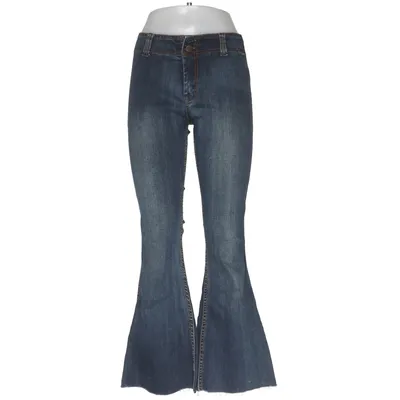 Jeans (Blå) fra Gul & Blå Bomuld, Elastan