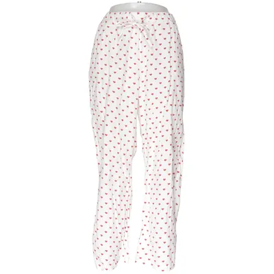 Pyjamasbyxor (Vit, Röd) från Lindex Bomull