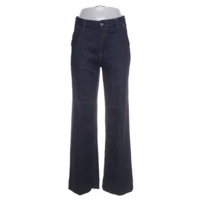 Chinos (Blå) från Wide Leg Bomull, Polyester, Elastan