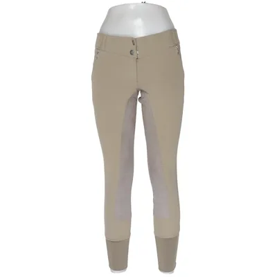 Ridbyxor (Beige, Grön) från Hööks Bomull, Elastan, Polyester
