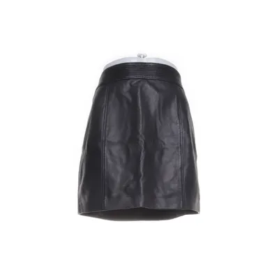 Läderkjol (Svart) från Mango Skinn, Polyester