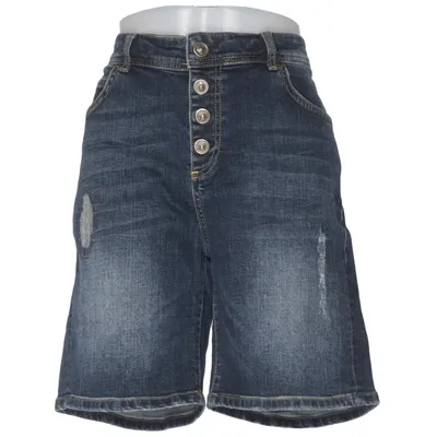 Denim shorts (Blauw) van House of Lola Katoen, Elastaan
