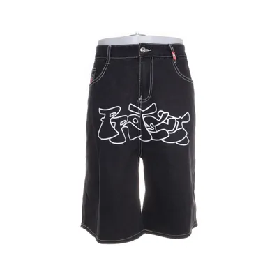 Denim shorts (Gray) from JNCO Jeans