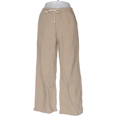 Broek (Beige) van Uniqlo Katoen, Linnen, Polyester, Viscose