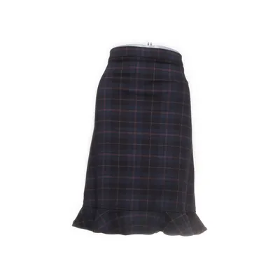 Nederdel (Blå, Brun, Sort) fra Margot Bomuld, Elastan, Polyester