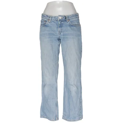 Jeans (Arrow Low Straight Jeans) fra Weekday Bomuld