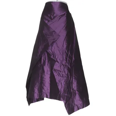 Maxi skirt (Purple) from Pauw Acetate, Cupro, Silk