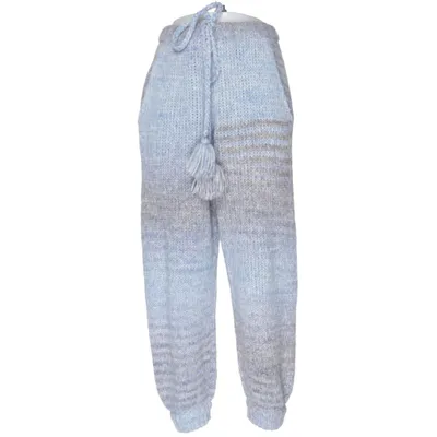 Bukser (Blå, Grå) fra LoveShackFancy Akryl, Alpacauld, Merinould, Nylon