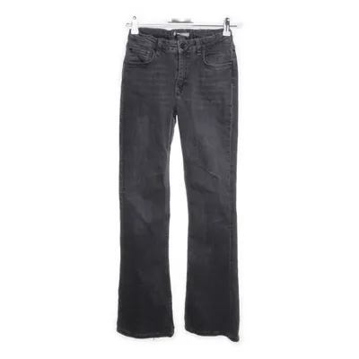 Spijkerbroek (Grijs) van Gina Tricot Katoen, Elastaan, Polyester
