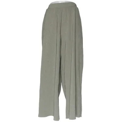 Pantalon patte d'éléphant (Vert) de JYOTHI Polyester