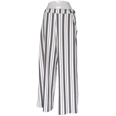 Palazzo pants (Black, White) from Pink Clove Elastane, Polyester