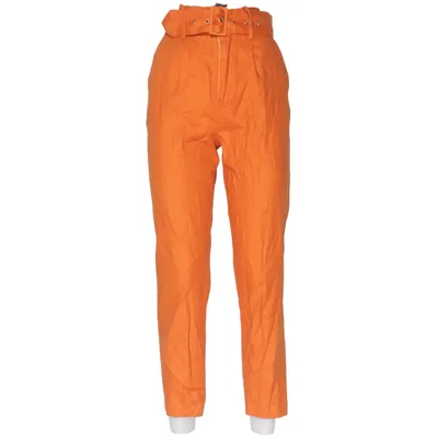 Pants (Orange) from Camila Coelho Elastane, Linen, Viscose