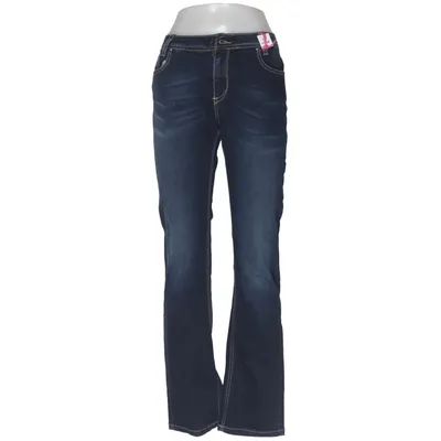 Jeans (Blue) from Vitamina Cotton, Elastane
