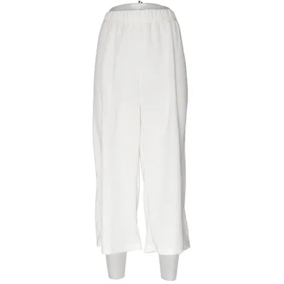 Pantalon patte d'éléphant (Blanc) de Esmara Élasthane, Polyester recyclé