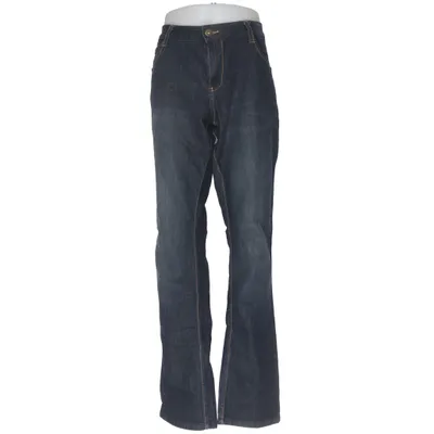 Spijkerbroek (Blauw) van Livergy Katoen, Elastaan, Polyester