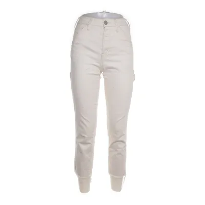 Jeans (Vit) från Aero Bomull, Elastan
