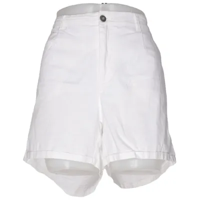 Short (Blanc) de Rabalder Coton, Élasthane