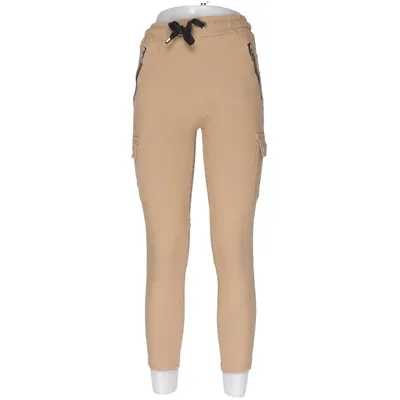 Cargo broek (Beige) van Elite Elastaan, Polyester, Viscose