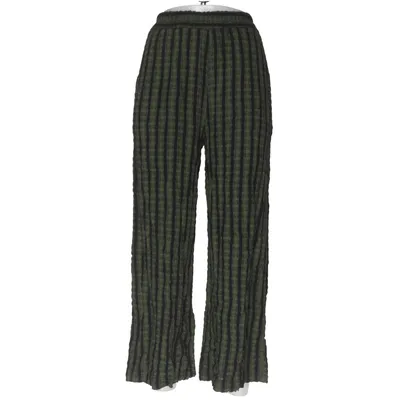Palazzobyxor (Grön, Svart) från Thing Elastan, Viskos, Ull