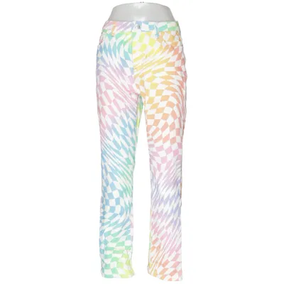 Jean (Blanc, Multicolore) de Delias Coton, Élasthane