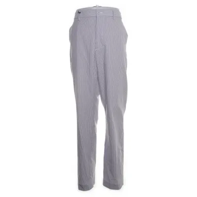 Chinos (White, Blue) from Uniqlo Polyester