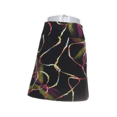 Kjol (Svart, Flerfärgad) från Desigual Akryl, Polyester, Viskos, Ull