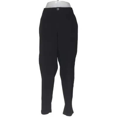 Pantalon de costume (Noir) de Lane Bryant Coton, Élasthane, Lyocell